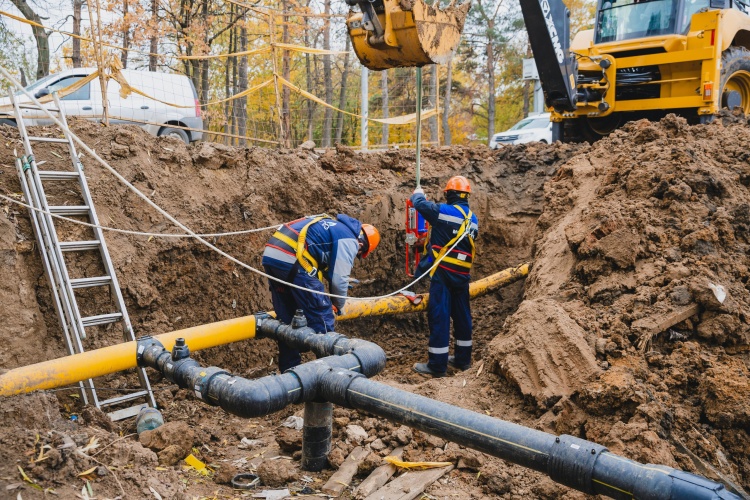 Мособлгаз построил 750 километров новых газораспределительных сетей по Социальной газификации с начала года
