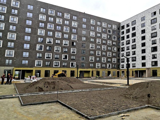 Строительство двух корпусов ЖК «Ильинские луга» в Красногорске планируется завершить в 1 квартале 2020 года