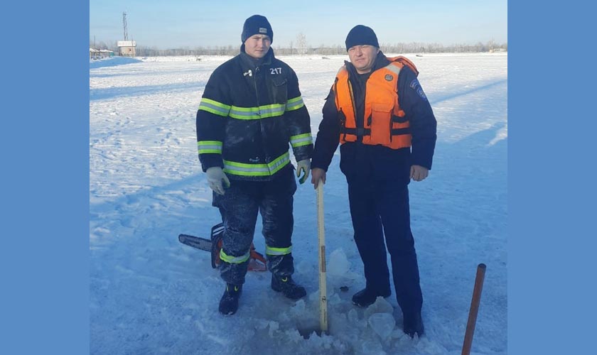 Спасатели ГКУ МО «Мособлпожспас» рассказали об изменении структуры льда водоемов Подмосковья