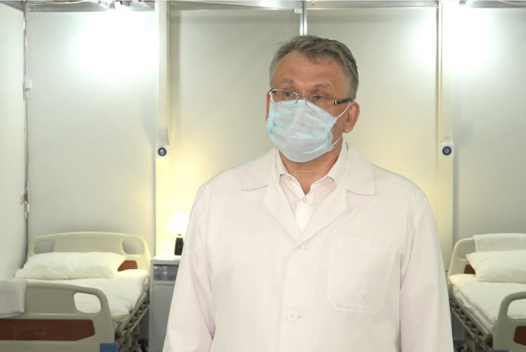 Главврач 1-й Красногорской горбольницы рассказал о новом инфекционном госпитале