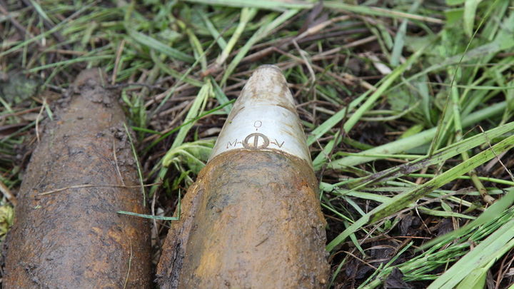 Два снаряда времен ВОВ нашли в строящемся доме в «Изумрудных холмах» в Красногорске