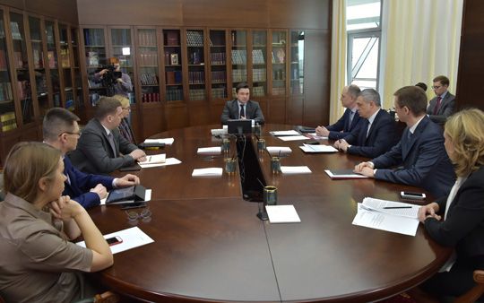 Глава Подмосковья провел рабочее совещание с руководящим составом правительства региона