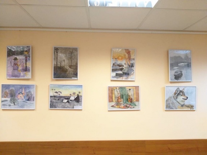 Красногорская художественная студия проводит отчетную выставку