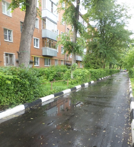 Жители Подольска поблагодарили Госадмтехнадзор  за отремонтированный двор