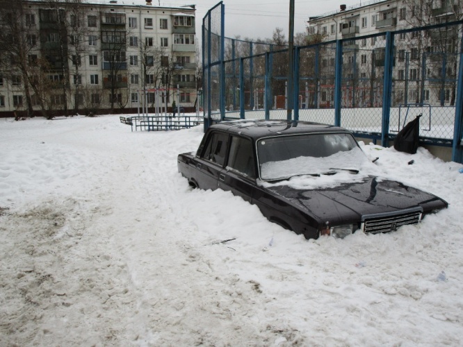 Госадмтехнадзор проверил зимнюю уборку дворов в Видном