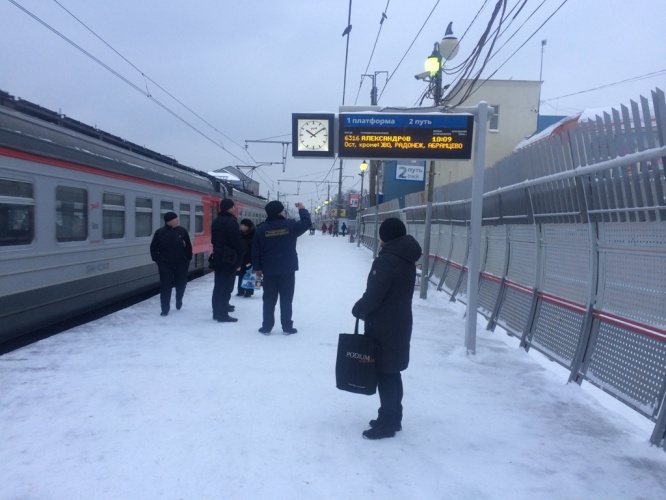 По требованию Госадмтехнадзора на железнодорожной станции «Пушкино» восстановлено освещение