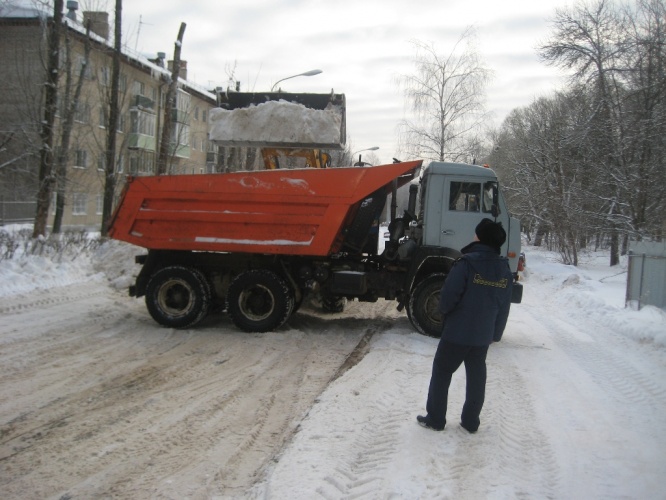 За январь в Орехово-Зуево выявлено 55 нарушений проведения зимней уборки