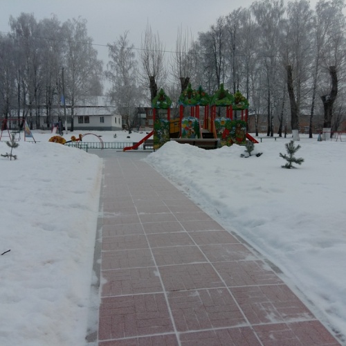 Татьяна Витушева отметила зимнюю уборку в Серебряных Прудах