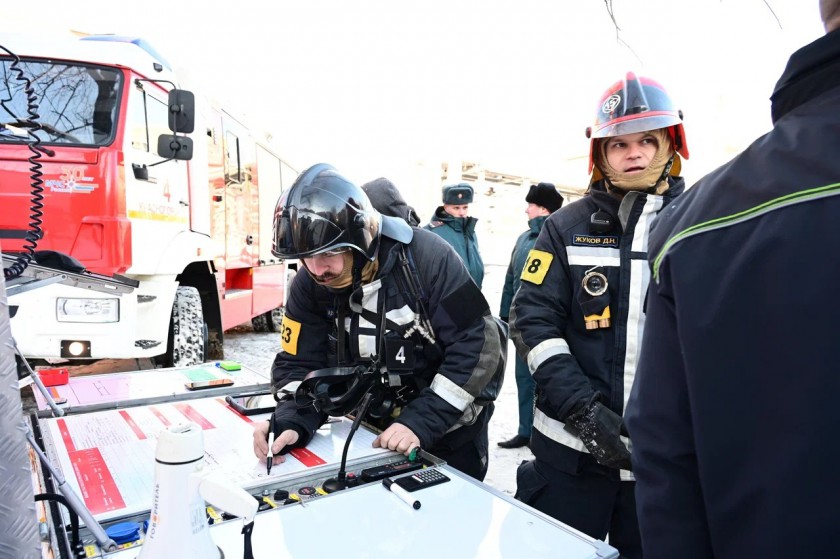 Комплексные учения аварийно – спасательных служб провели в Красногорске