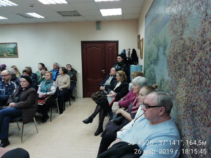 Встреча с жителями в ТУ Ильинское