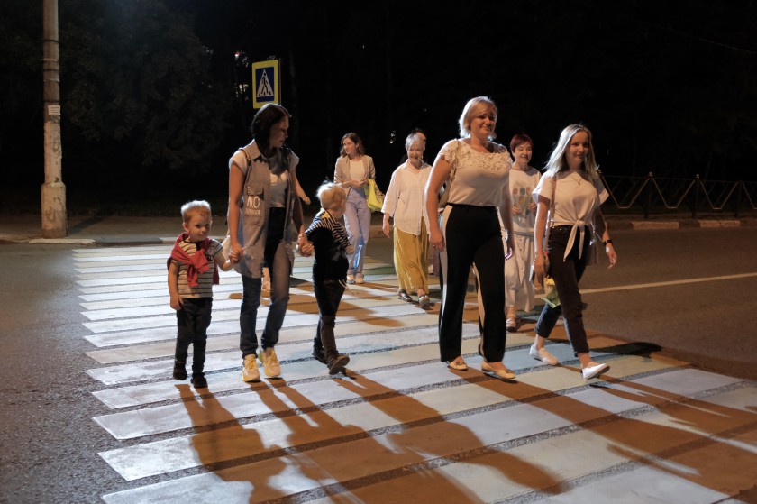 В Красногорске появилась интеллектуальная система светового сопровождения пешеходов