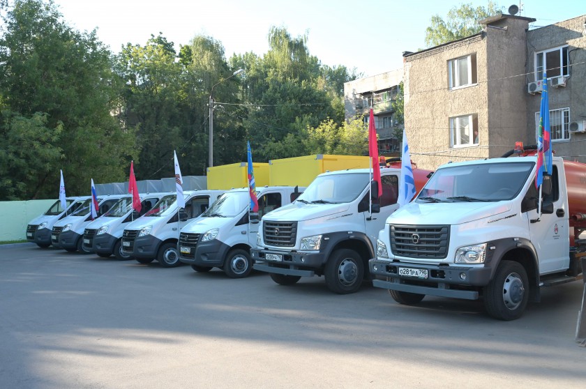 16 единиц спецтехники пополнили автопарк "Красногорской теплосети"