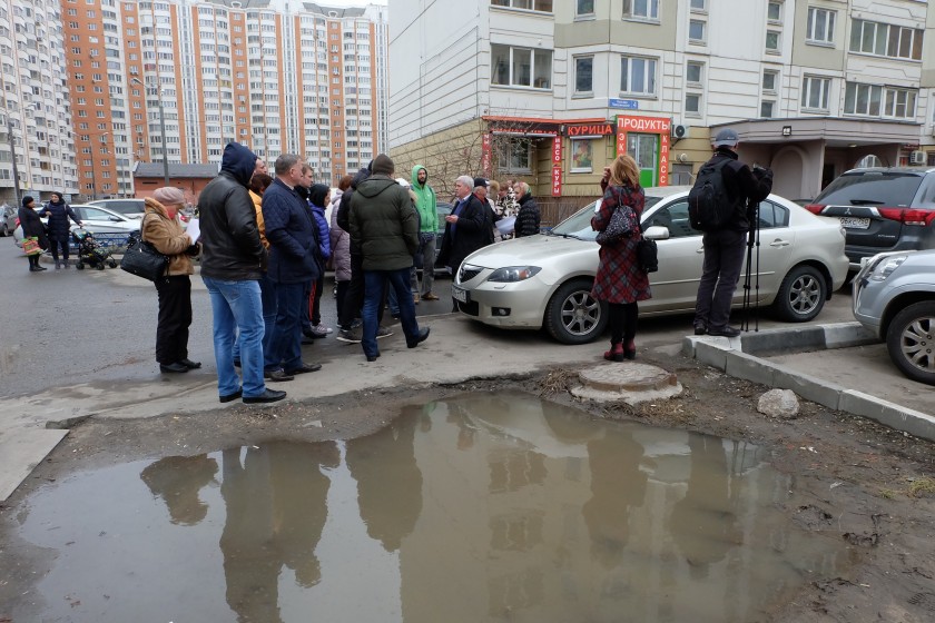 Жители Павшинской поймы активно включились в обсуждение схемы парковочных мест