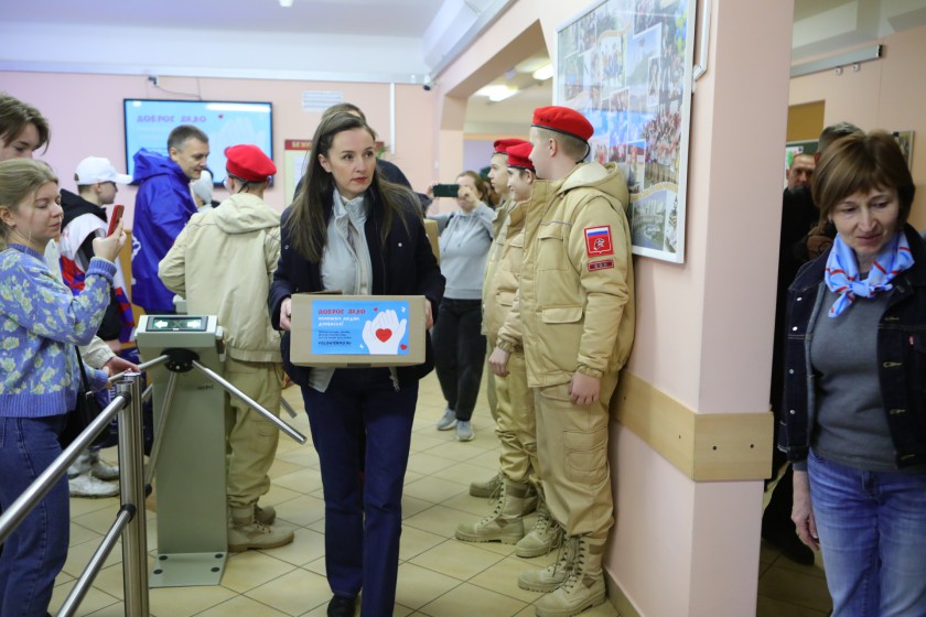 Ирина Каклюгина приняла участие в благотворительной акции в Красногорске