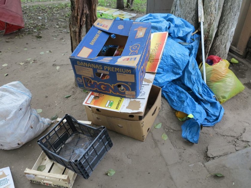 В Красногорске в минувшие выходные пресекли незаконную торговлю овощами и фруктами