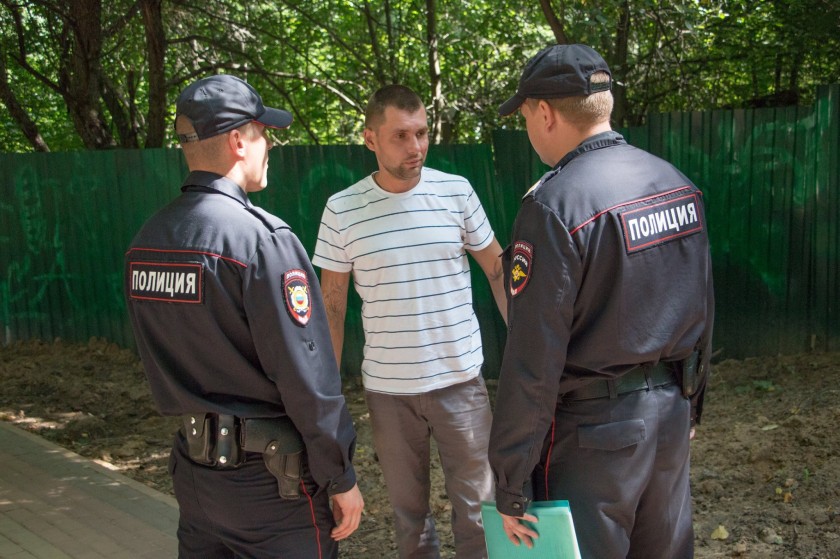 Более 40 штрафов за пьянство в общественных местах выписали сотрудники полиции Красногорска