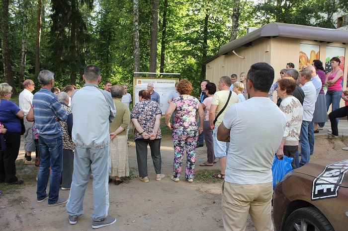 Встреча с жителями посёлка Инженерный-1