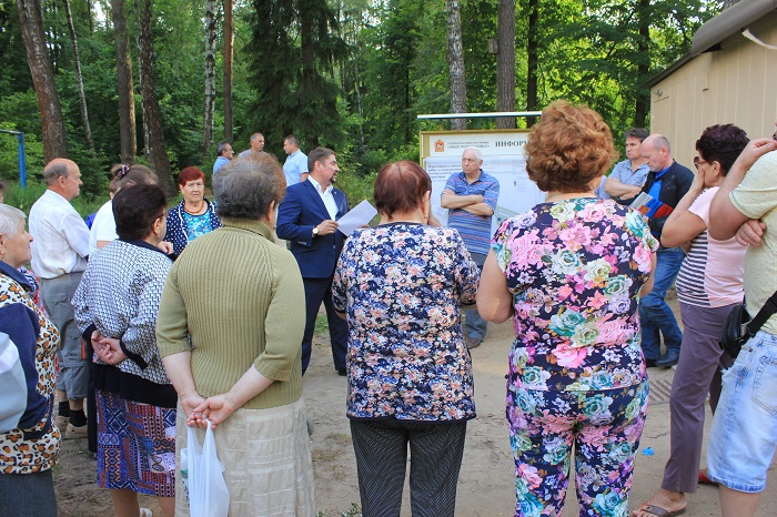 Встреча с жителями посёлка Инженерный-1