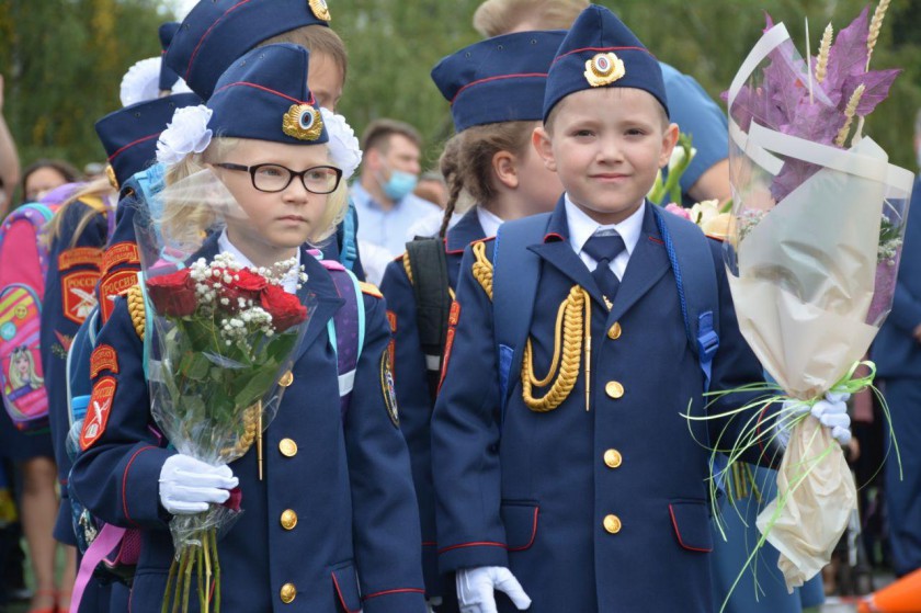 В Красногорске прошли торжественные линейки в честь Дня знаний