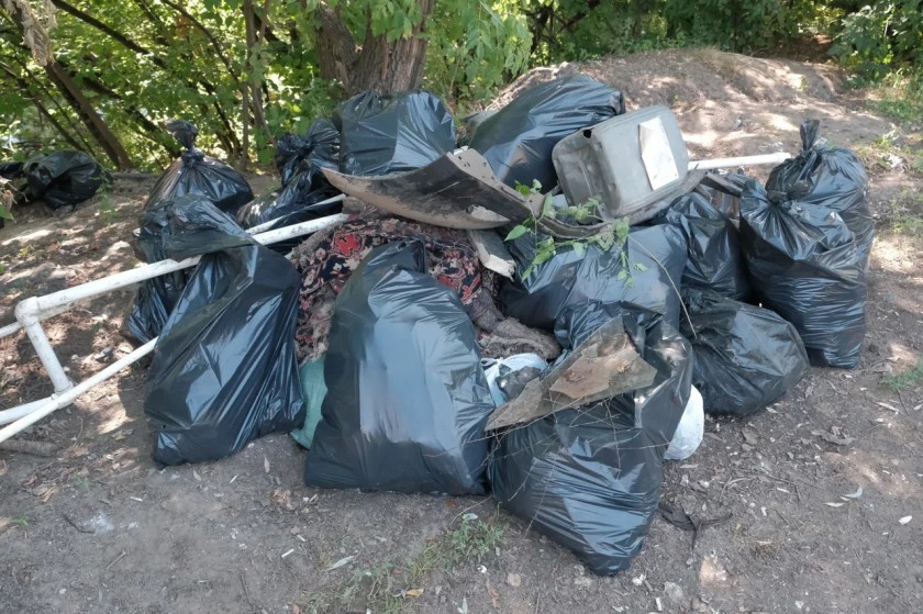 8 кубометров мусора собрали на субботнике в Красногорске