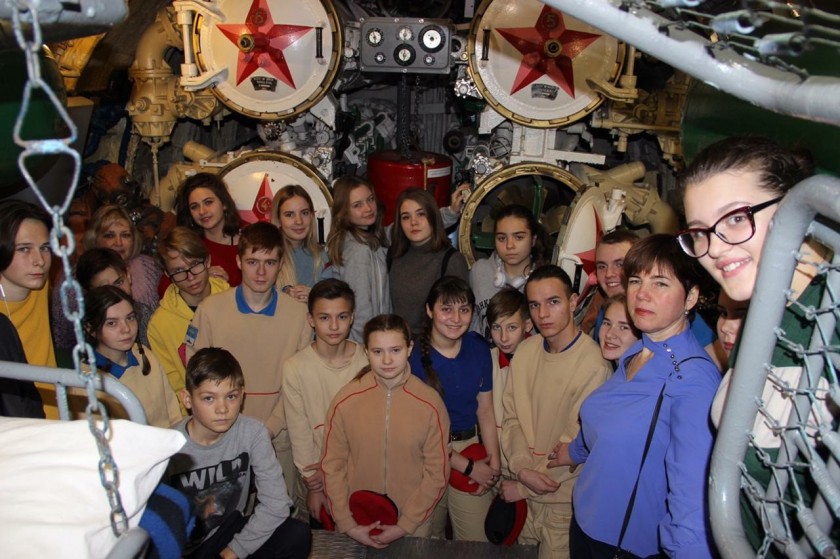Красногорские школьники посетили город Североморск