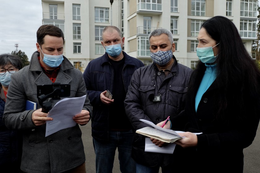 Встреча с жителями ЖК «Аристово Митино» прошла в формате выездной администрации