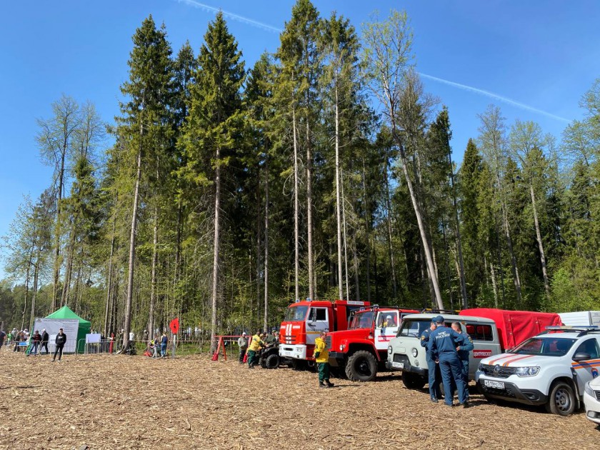 В ГУРБ Московской области рассказали про обеспечение безопасности на акции "Лес Победы"