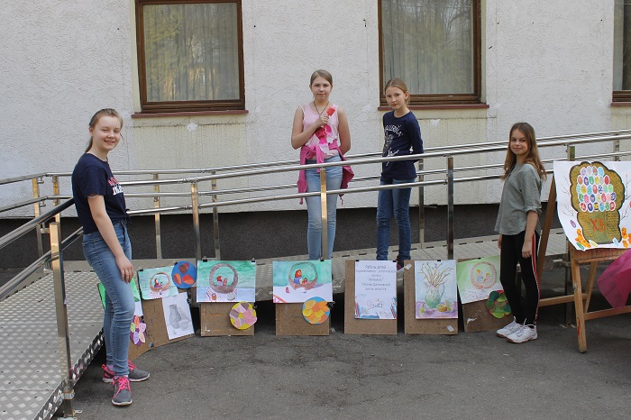 27 апреля в КЦ "Архангельское" состоялась презентация детских художественных работ "Пасхальная радость"