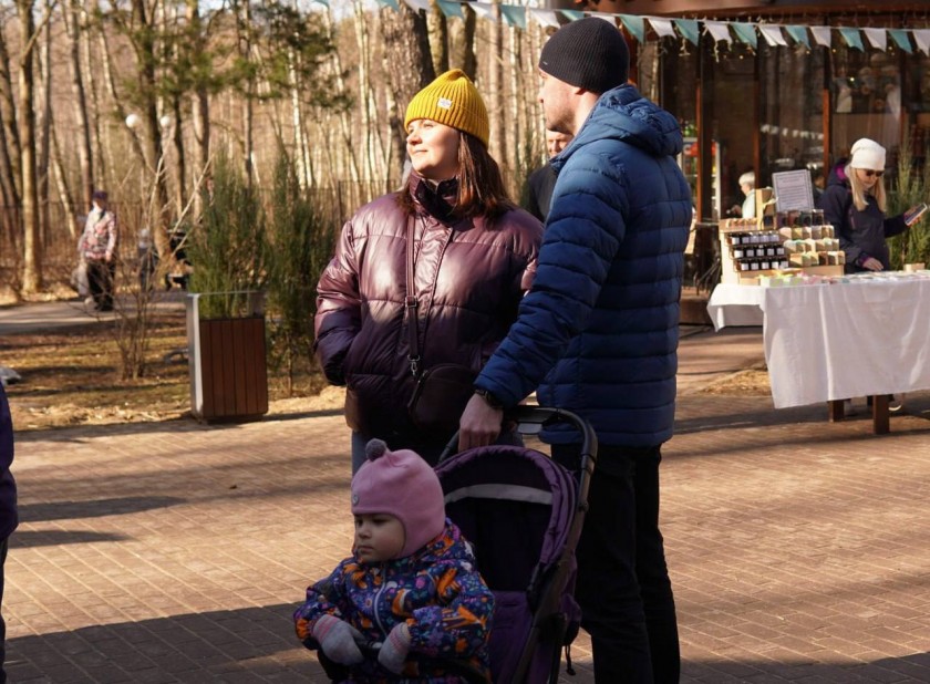  В Красногорских парках прошли мероприятия, посвященные Международному женскому дню