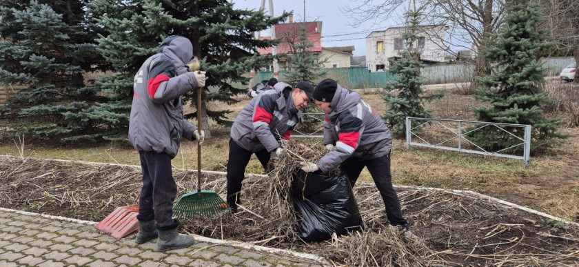 Весенние субботники стартовали в Красногорске