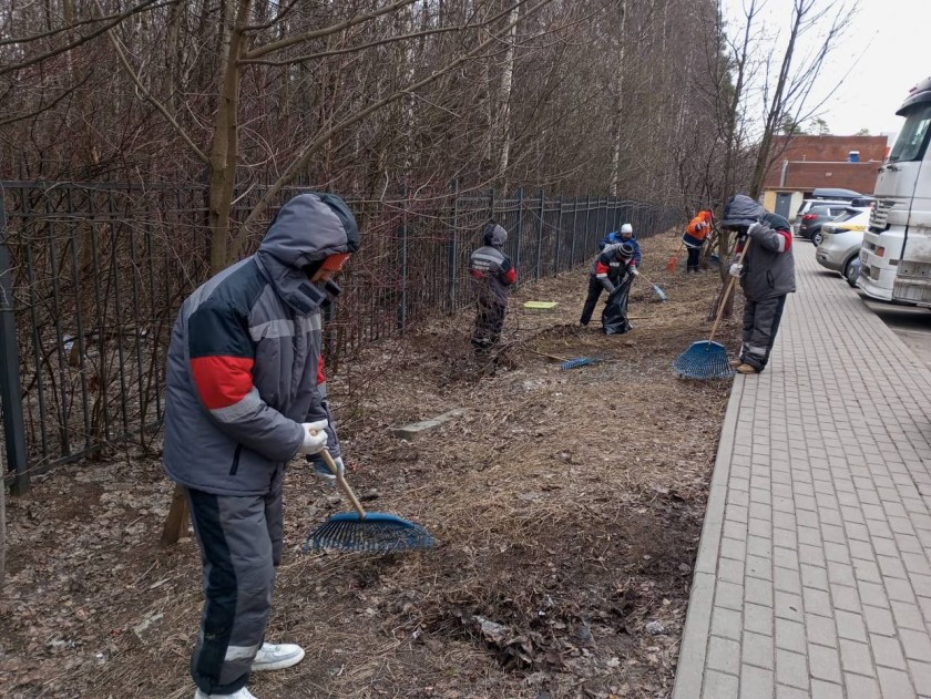 Весенние субботники стартовали в Красногорске