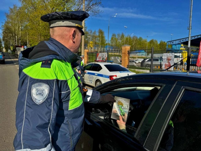 В Красногорске массово проверили автомобилистов