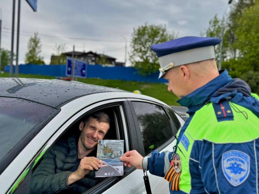 В Красногорске сотрудники Госавтоинспекции провели рейд «Нетрезвый водитель»