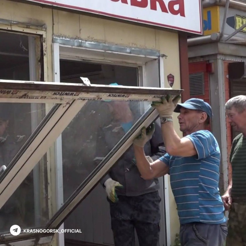 Более 40 незаконных торговых павильонов демонтировали в Красногорске с начала года