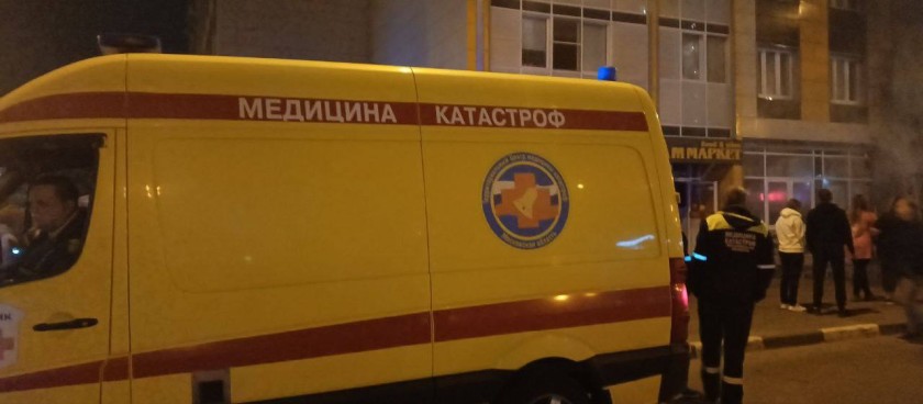 Огнеборцы ликвидировали возгорание в Нахабино