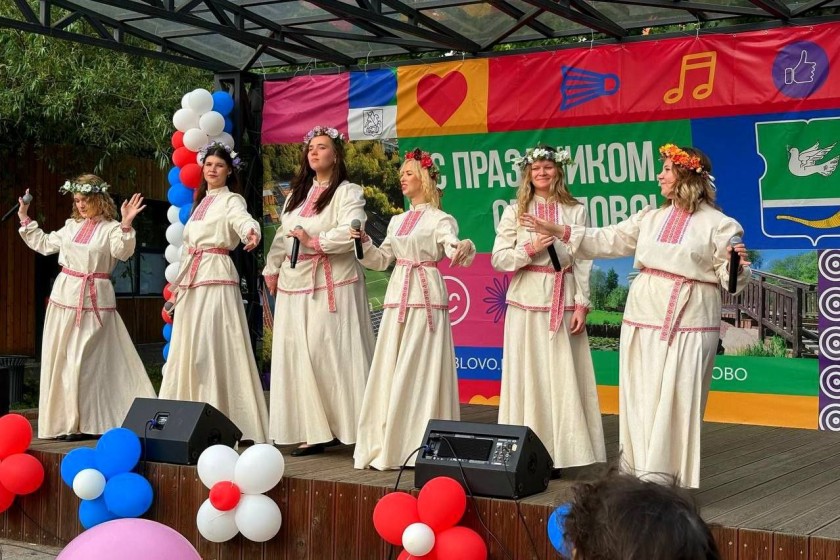Праздничное народное гулянье состоялось в Красногорске 