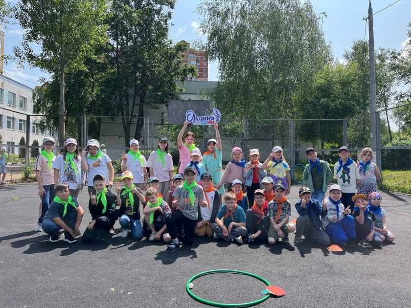 10 июня - День спорта в пришкольном лагере «ЛУЧИКИ»!