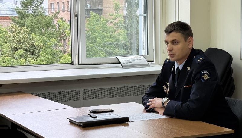 Заместитель начальника Cледственного управления в Красногорске встретился со студентами