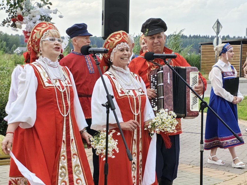 День семьи, любви и верности отметили в жилом комплексе «Митино О2»