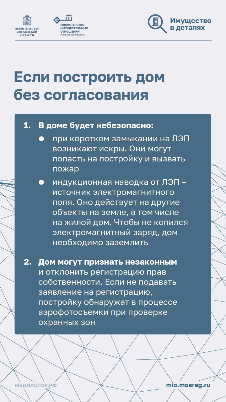 Как построить дом рядом с линией электропередач и не нарушить закон