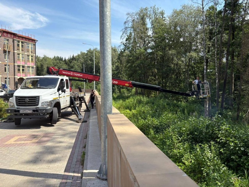 Берег реки Липки очистили в Красногорске