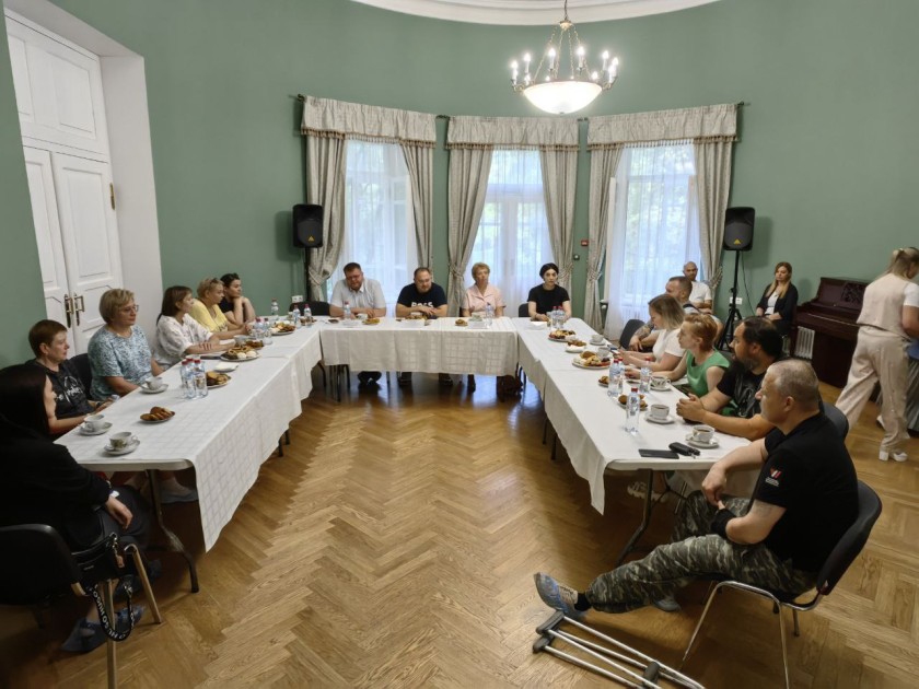 В усадьбе Знаменское-Губайлово прошла встреча с родственниками участников СВО