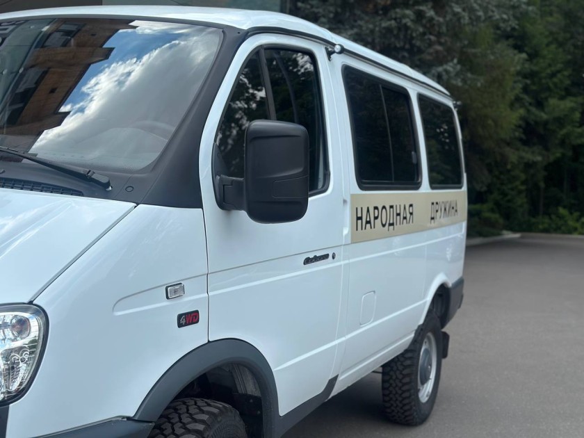 Красногорской народной дружине «РАРОГ» вручили служебный автомобиль от Главного управления региональной безопасности Московской области