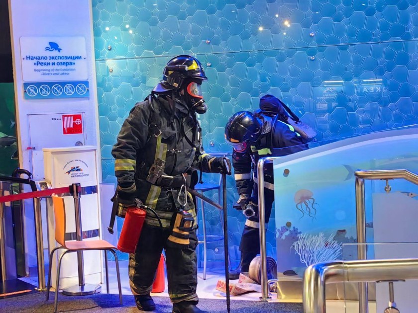 В Красногорске прошли масштабные пожарно-тактические учения