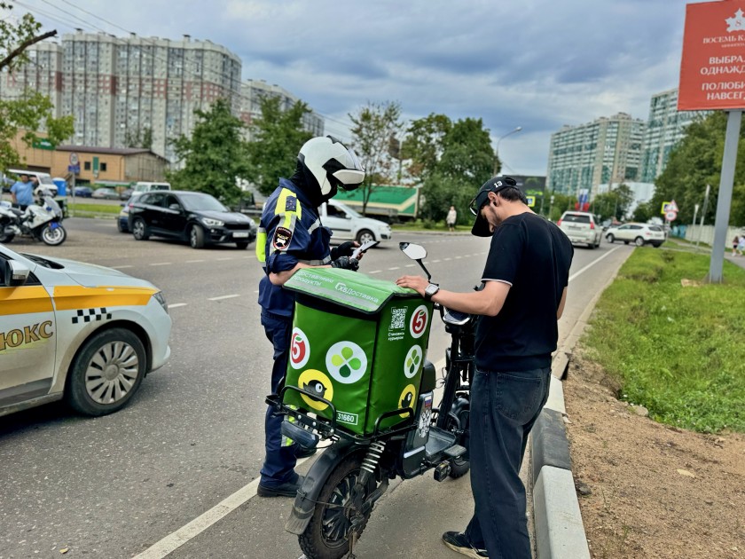 В Подмосковье Госавтоинспекция усиливает контроль за использованием питбайков