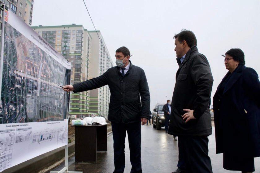 Работы по реконструкции Путилковского шоссе завершены на 70%