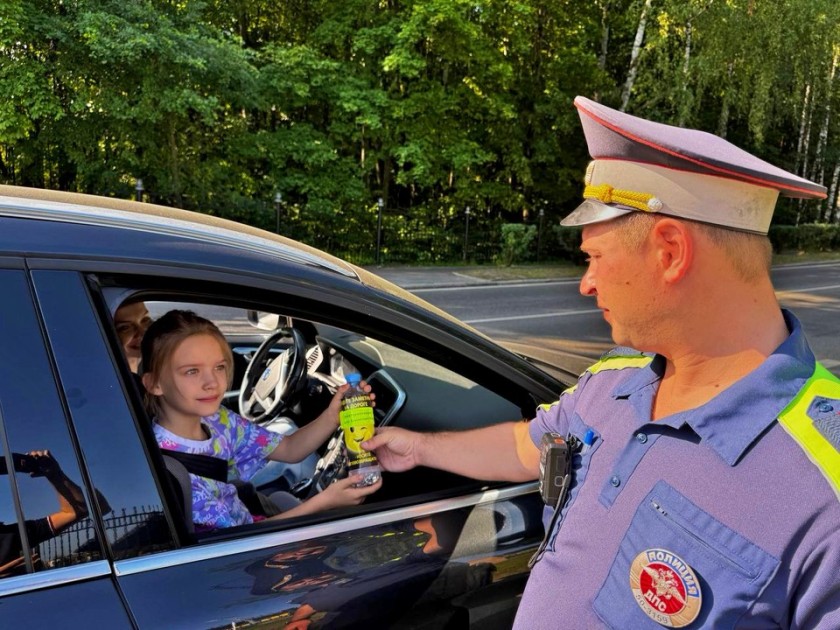 Жара не помеха безопасности: Госавтоинспекция Подмосковья заботится о водителях