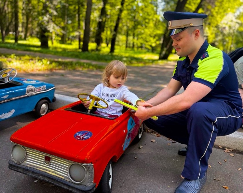 В Подмосковье прошел масштабный Автофестиваль, на котором Госавтоинспекция позаботилась о безопасности