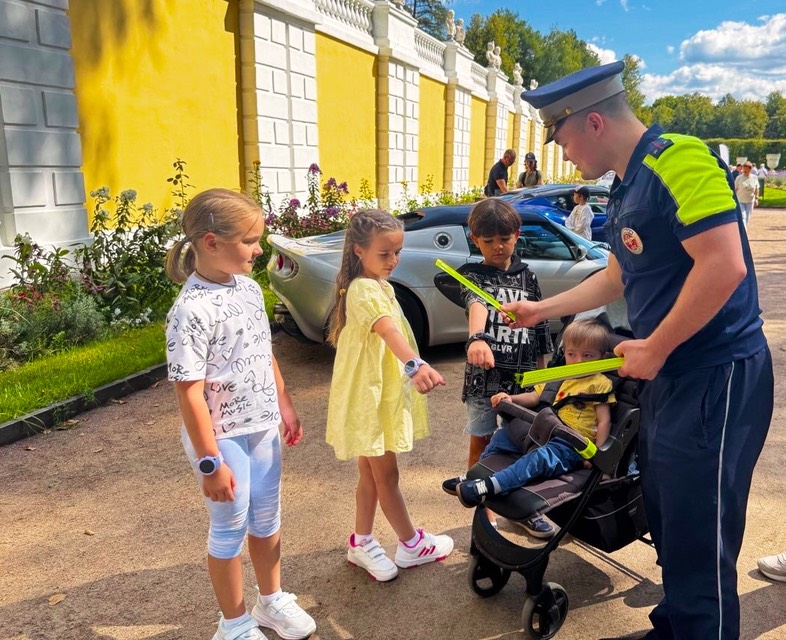 В Подмосковье прошел масштабный Автофестиваль, на котором Госавтоинспекция позаботилась о безопасности