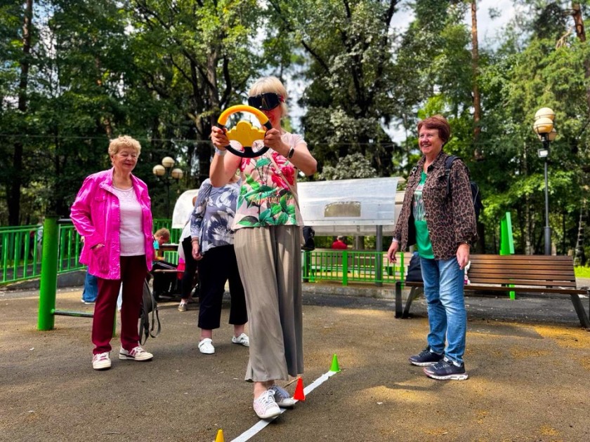 В детском городке "Сказочный" в Красногорске прошла акция, объединившая все поколения